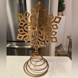 Bronze Christmas tree topper